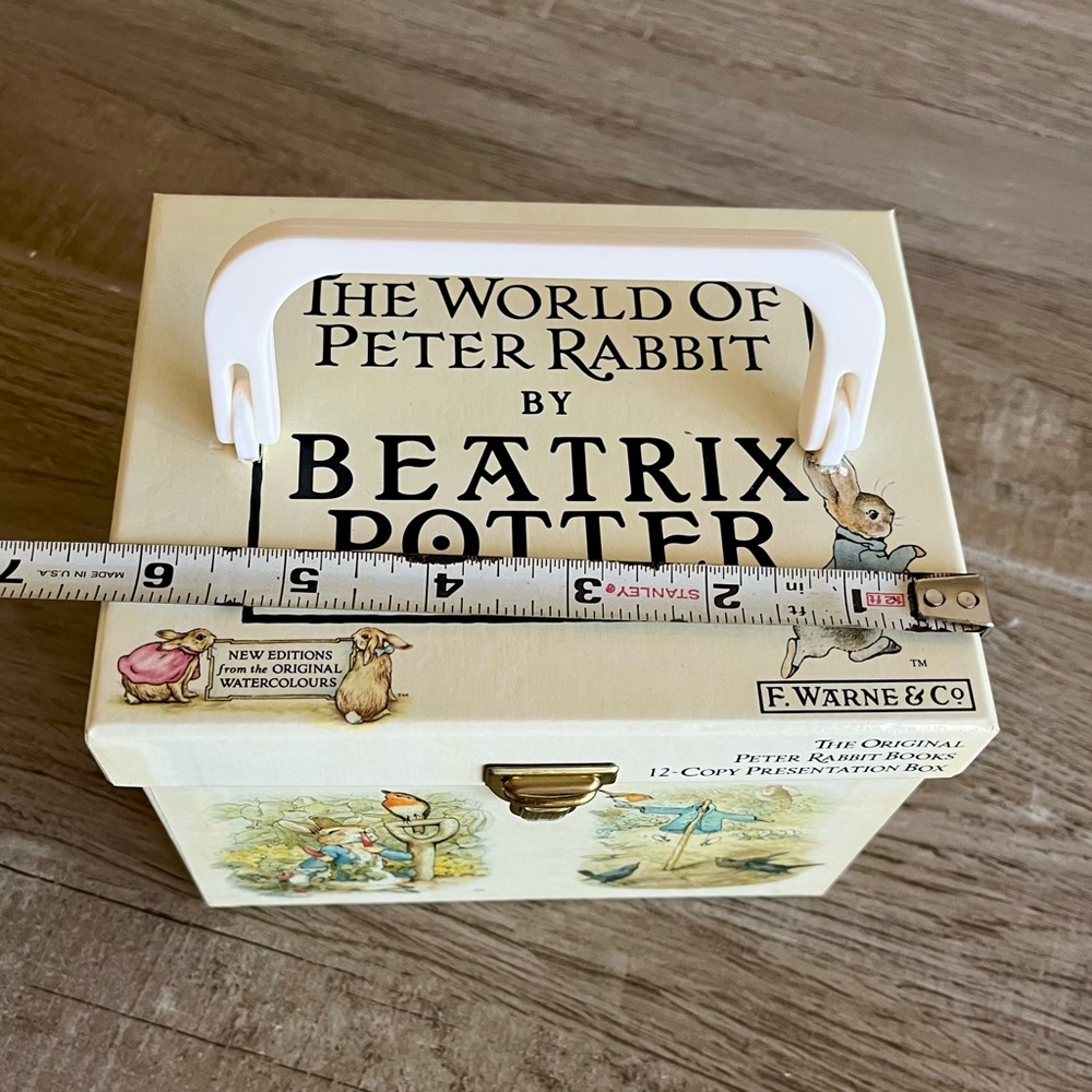 THE WORLD OF PETER RABBIT by Beatrix Potter 1987 1-12 Hard Cover Books Box Set - Picture 12 of 16